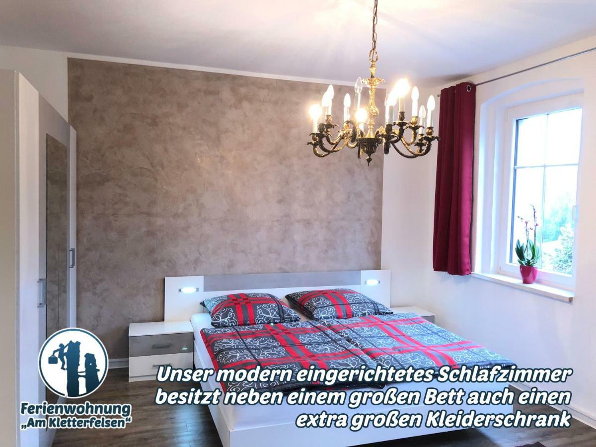 Ferienwohnung "Am Kletterfelsen" Krauschwitz Exterior photo
