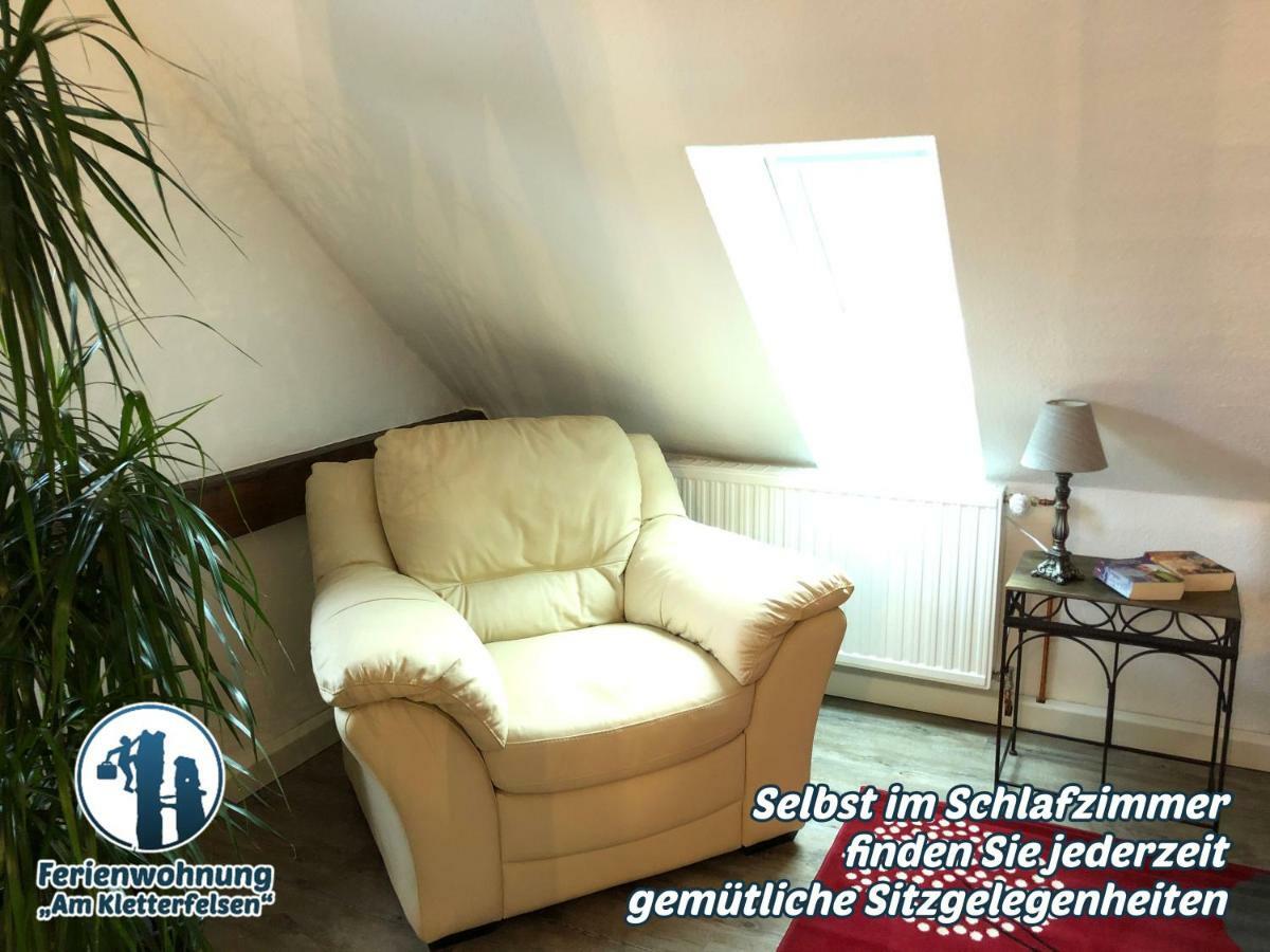 Ferienwohnung "Am Kletterfelsen" Krauschwitz Exterior photo