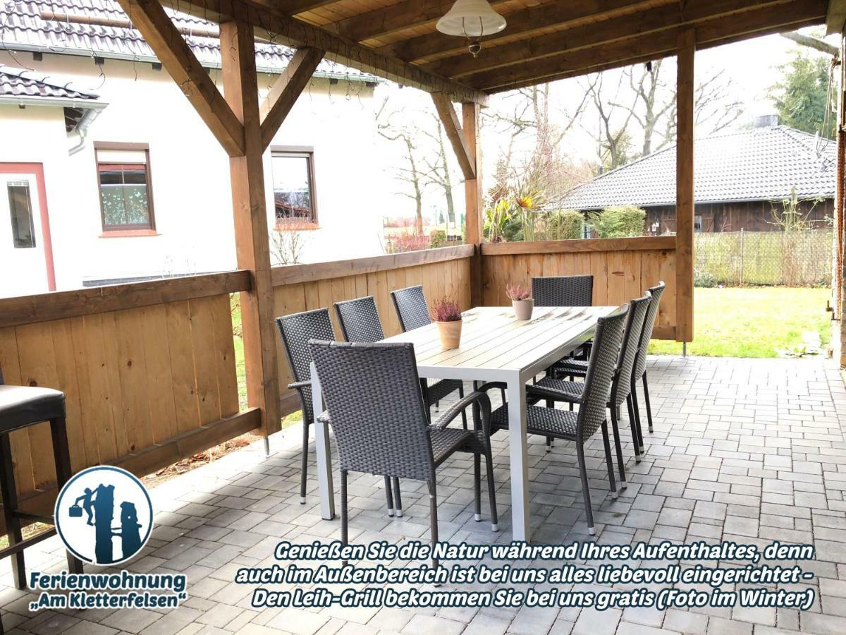 Ferienwohnung "Am Kletterfelsen" Krauschwitz Exterior photo